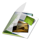 mes photos vert icon